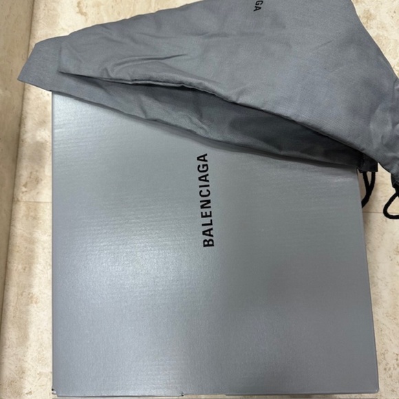 Balenciaga Rubber Crocs Mule Platform Clogs White🌸 - Picture 5 of 12